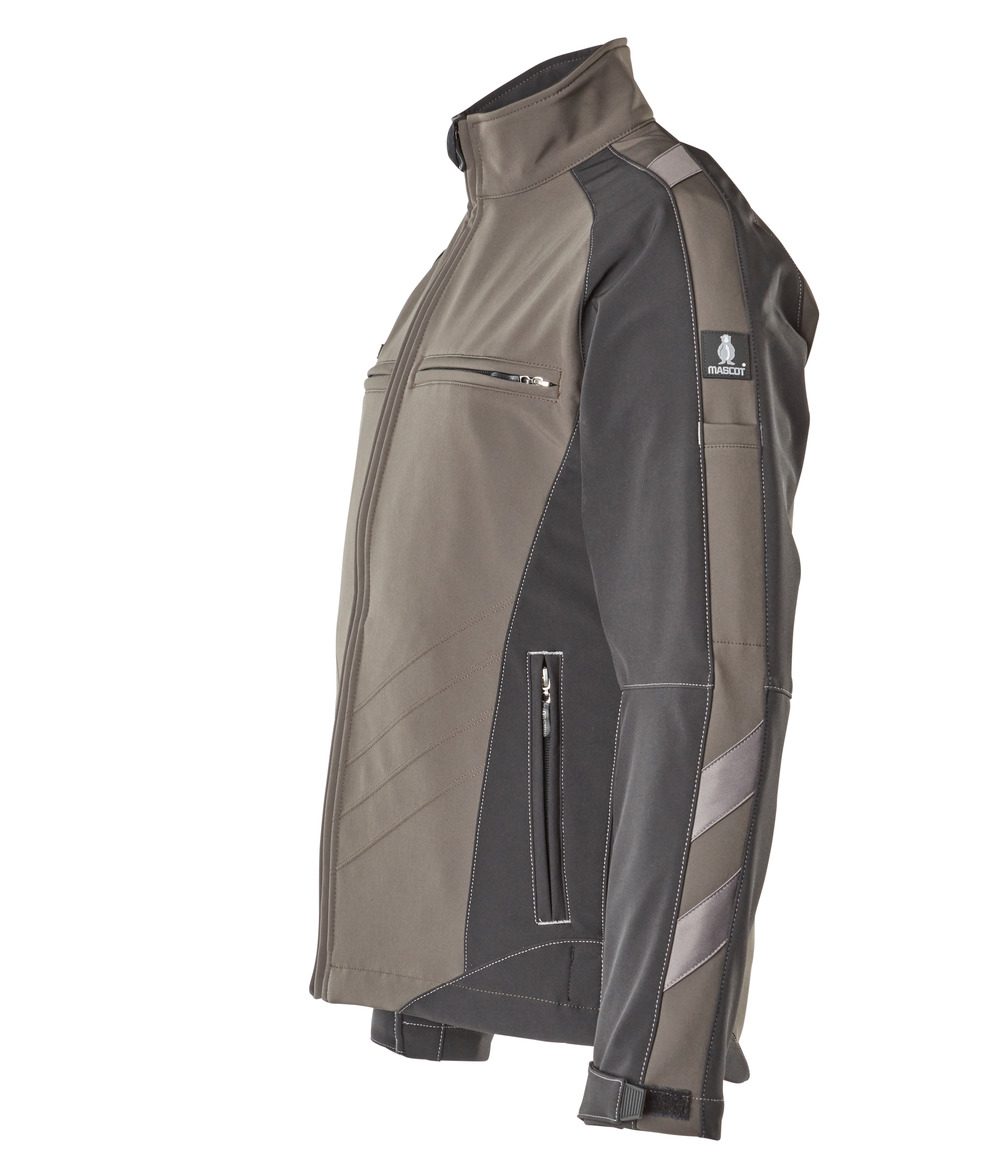 Mascot Dresden Unique zweifarbig Softshelljacke – dunkelanthrazit/schwarz