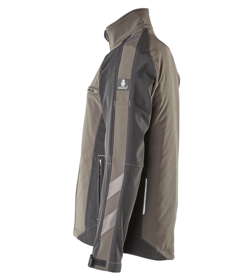 Mascot Dresden Unique zweifarbig Softshelljacke – dunkelanthrazit/schwarz