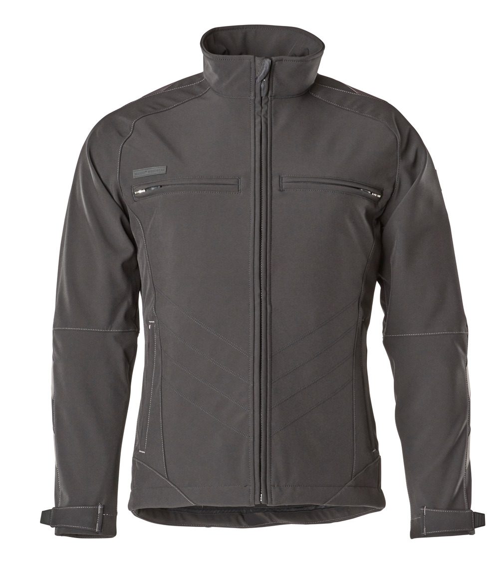 Mascot Dresden Unique einfarbig Softshelljacke – schwarz