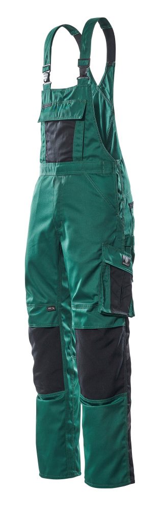 Mascot Augsburg Unique Latzhose – grün/schwarz