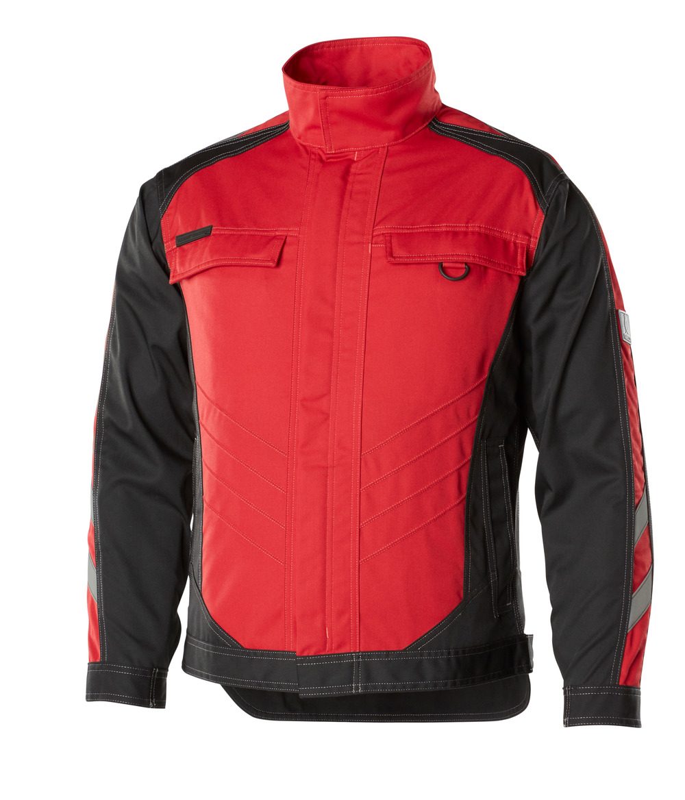 Mascot Fulda Unique Arbeitsjacke – rot/schwarz
