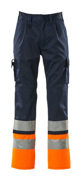 Mascot Patos Safe Compete Warnschutz Bundhose – marine/orange