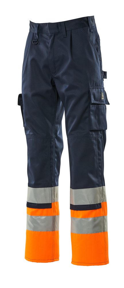 Mascot Patos Safe Compete Warnschutz Bundhose – marine/orange