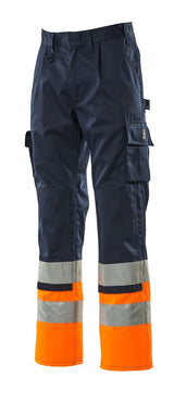Mascot Patos Safe Compete Warnschutz Bundhose – marine/orange