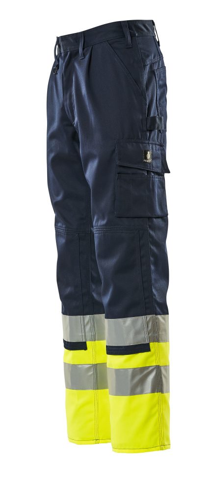 Mascot Patos Safe Compete Warnschutz Bundhose – marine/gelb