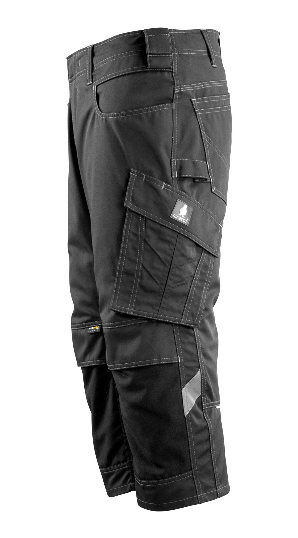 Mascot Altona Unique einfarbig Piratenhose – schwarz