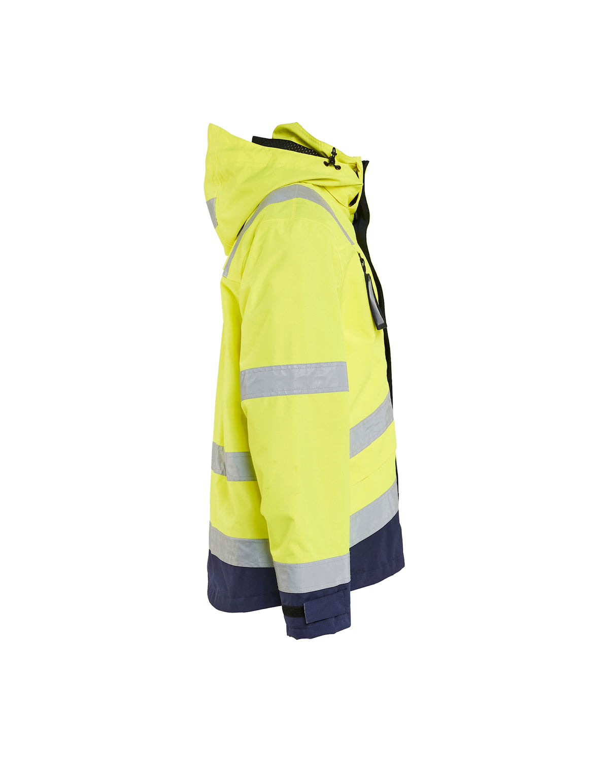 Blåkläder 4837 Warnschutz Regenjacke – gelb/marine