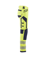Blåkläder 1197 Warnschutz Stretch-Bundhose Kl. 2 – gelb/marine