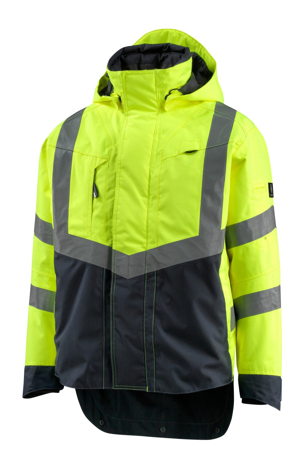 Mascot Harlow Safe Supreme zweif Warnschutzjacke – gelb/schwarzblau