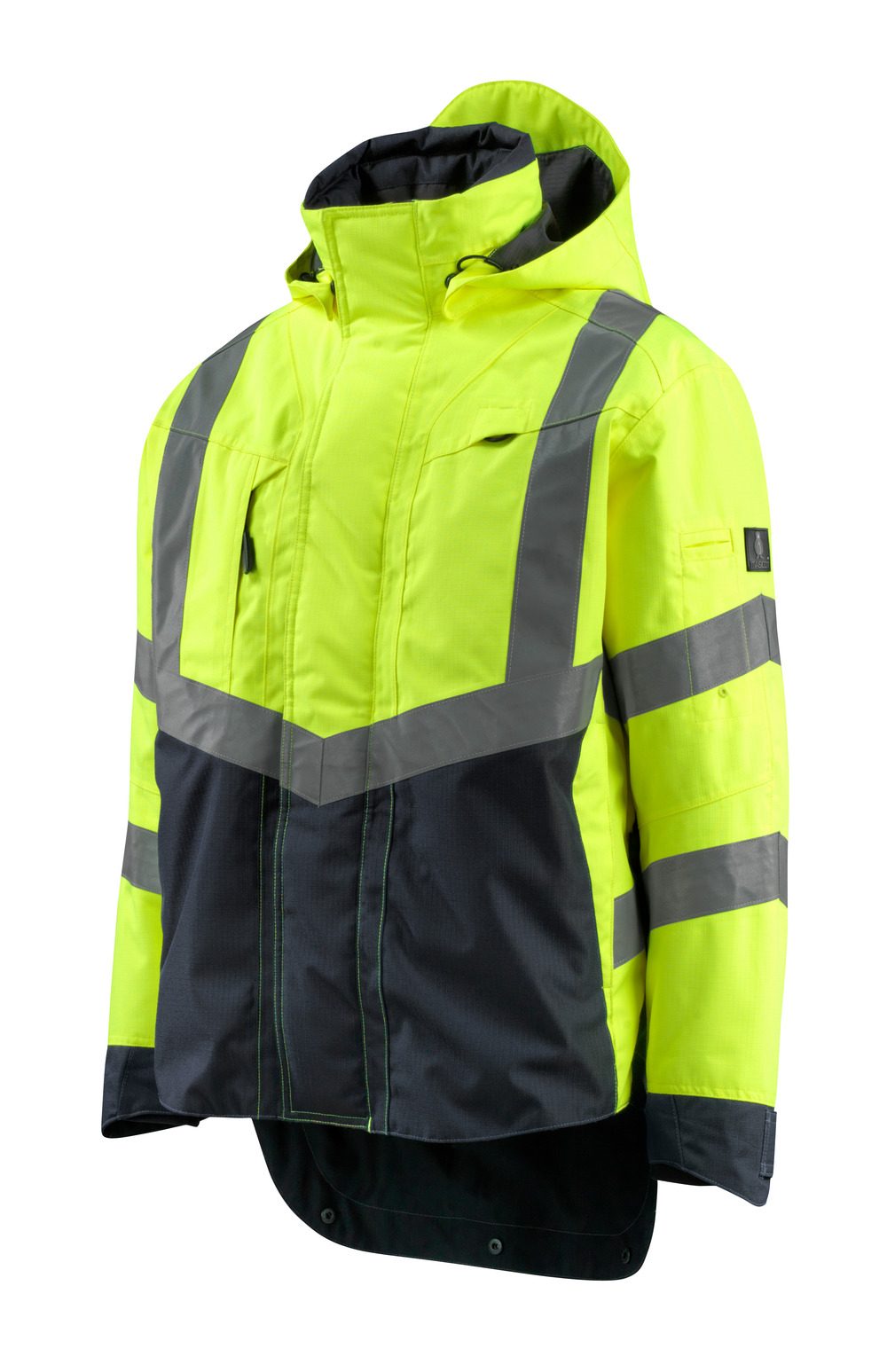 Mascot Harlow Safe Supreme zweif Warnschutzjacke – gelb/schwarzblau