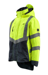 Mascot Harlow Safe Supreme zweif Warnschutzjacke – gelb/schwarzblau