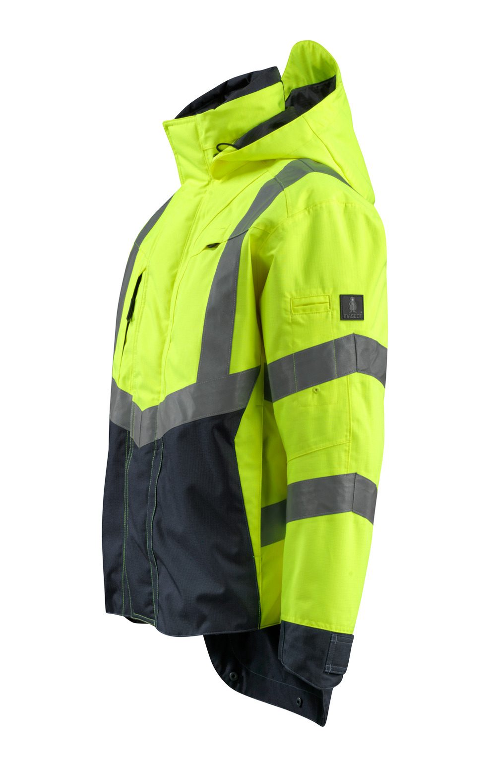 Mascot Harlow Safe Supreme zweif Warnschutzjacke – gelb/schwarzblau