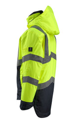 Mascot Harlow Safe Supreme zweif Warnschutzjacke – gelb/schwarzblau