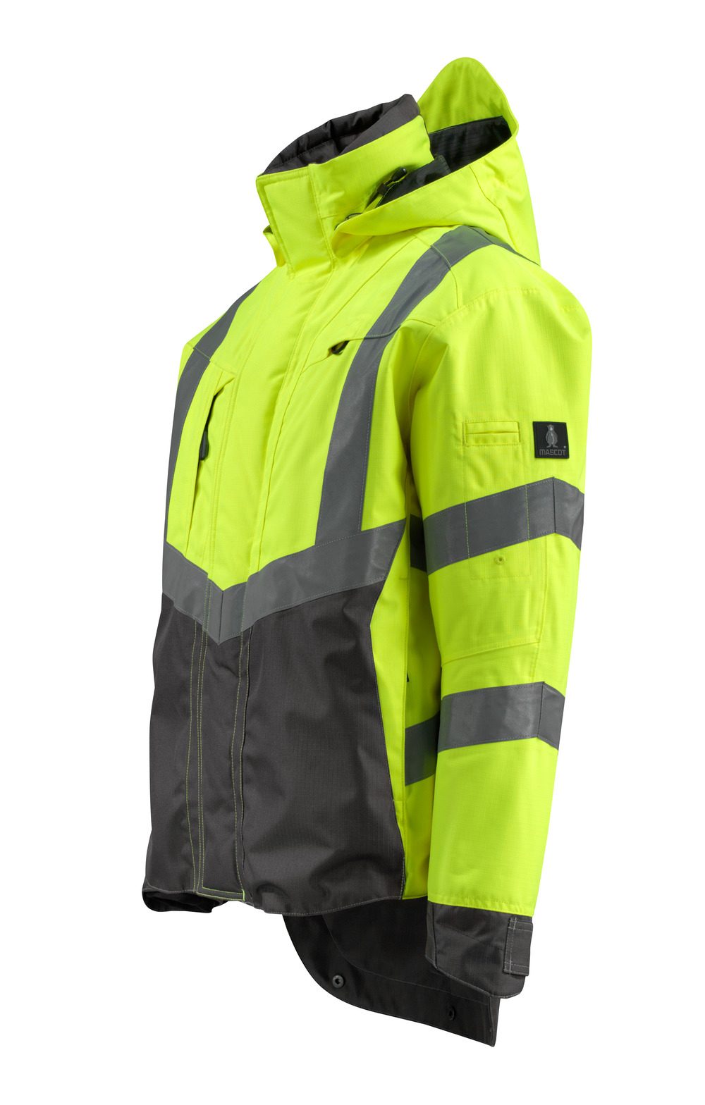 Mascot Harlow Safe Supreme zweif Warnschutzjacke – warngelb/anthrazit
