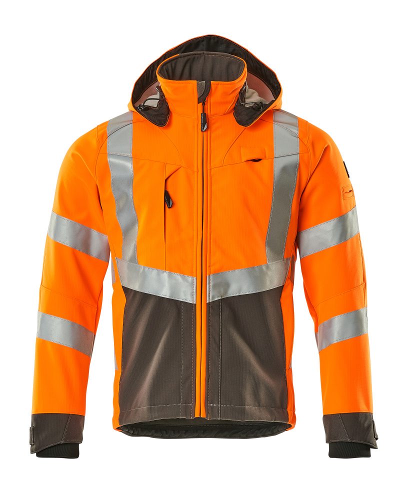 Mascot Blackpool zweifarbig WarnSoftshelljacke – warnorange/anthrazit