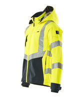 Mascot Blackpool zweifarbig WarnSoftshelljacke – gelb/schwarzblau