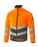 Mascot Sheffield Warnschutz Fleecejacke – warnorange/anthrazit