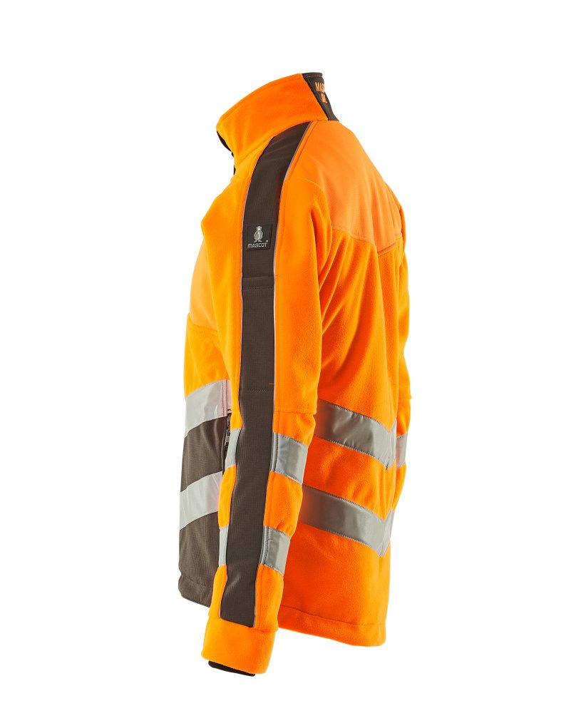 Mascot Sheffield Warnschutz Fleecejacke – warnorange/anthrazit