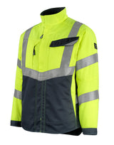 Mascot Oxford Safe Supreme Warnschutzjacke – gelb/schwarzblau