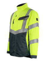 Mascot Oxford Safe Supreme Warnschutzjacke – gelb/schwarzblau