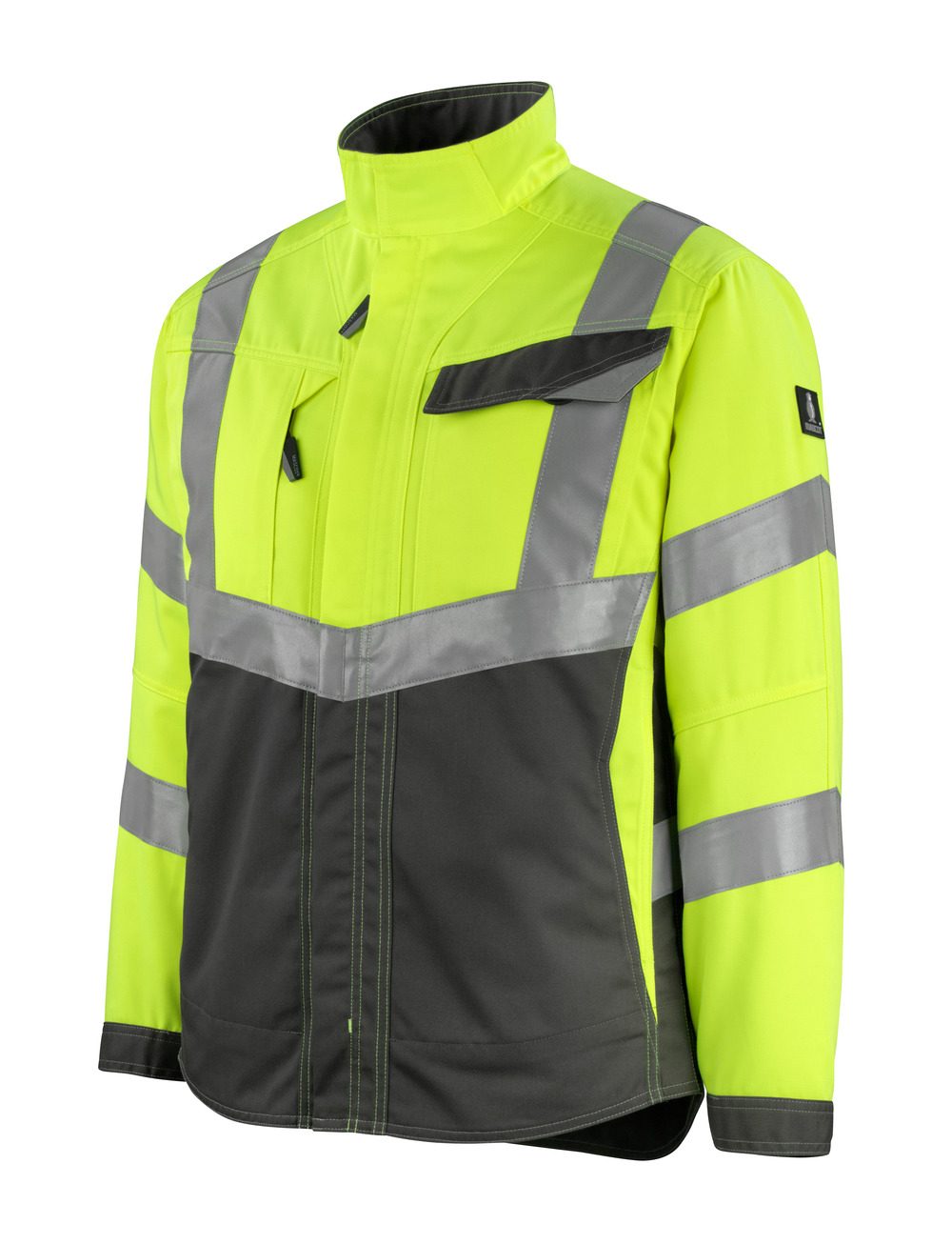 Mascot Oxford Safe Supreme Warnschutzjacke – warngelb/anthrazit