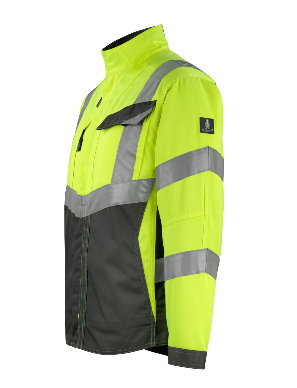 Mascot Oxford Safe Supreme Warnschutzjacke – warngelb/anthrazit