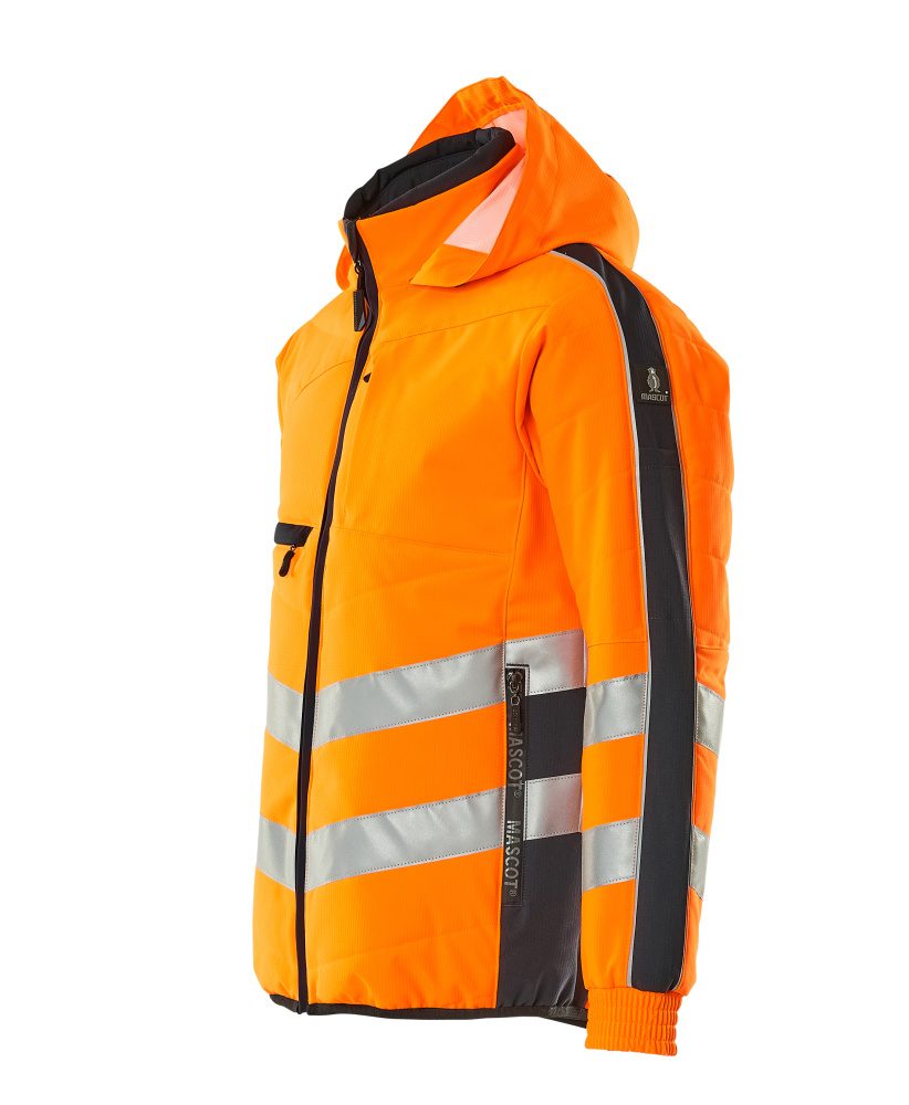 Mascot Dartford Safe Supreme WarnThermojacke – orange/schwarzblau
