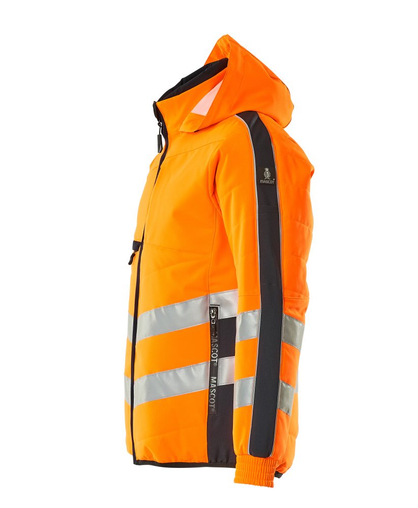 Mascot Dartford Safe Supreme WarnThermojacke – orange/schwarzblau