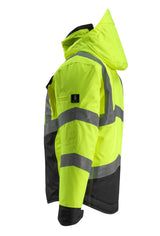 Mascot Hastings Safe Supreme zweif Warnwinterjacke – gelb/schwarz