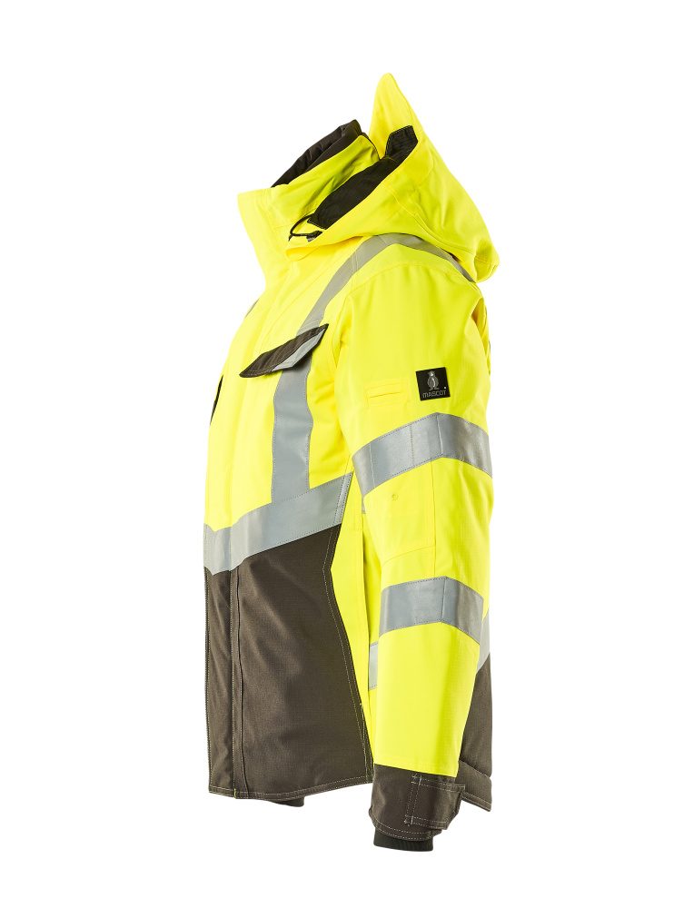 Mascot Hastings Safe Supreme zweif Warnwinterjacke – warngelb/anthrazit