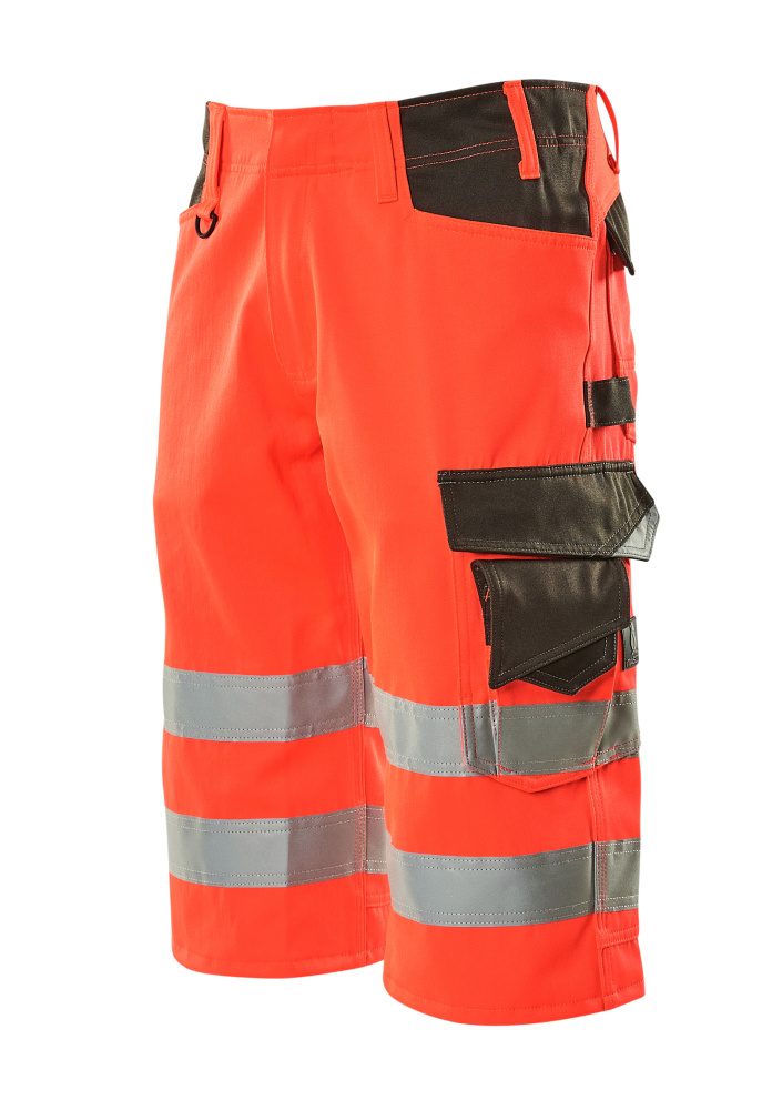Mascot Luton Safe Supreme Warn-Piratenhose – rot/dunkelanthrazit