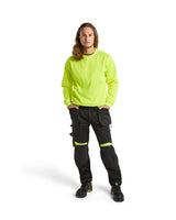 Blåkläder 3401 Hi-Vis Sweatshirt – gelb