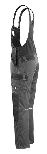 Mascot Leeton Light Latzhose – dunkelanthrazit/schwarz