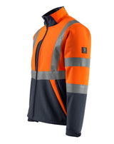 Mascot Kiama Safe Light Warn-Softshelljacke – orange/schwarzblau