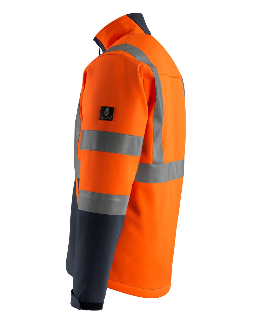 Mascot Kiama Safe Light Warn-Softshelljacke – orange/schwarzblau