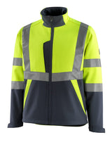 Mascot Kiama Safe Light Warn-Softshelljacke – gelb/schwarzblau