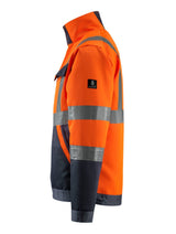 Mascot Forster Safe Light Warnschutzjacke – orange/schwarzblau