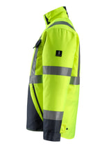 Mascot Penrith Safe Light Warn-Pilotjacke – gelb/schwarzblau