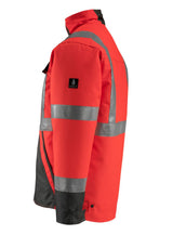 Mascot Penrith Safe Light Warn-Pilotjacke – rot/anthrazit