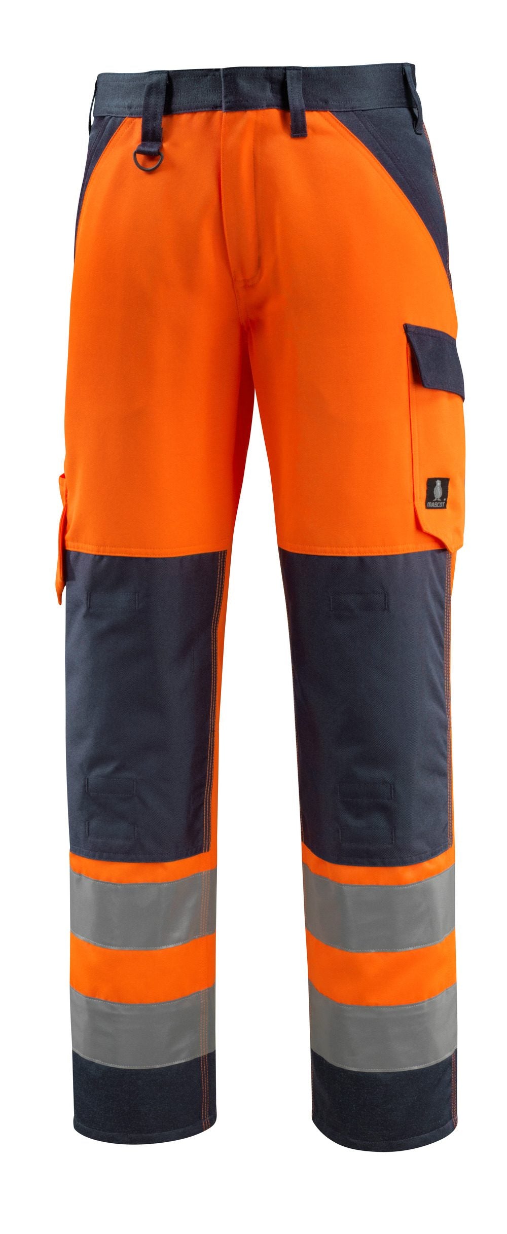 Mascot Maitland Safe Light Warnschutz Hose – orange/schwarzblau