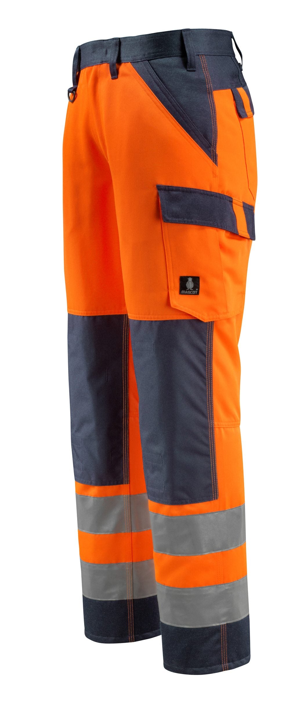 Mascot Maitland Safe Light Warnschutz Hose – orange/schwarzblau