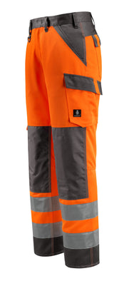 Mascot Maitland Safe Light Warnschutz Hose – orange/dunkelanthrazit
