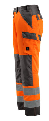 Mascot Maitland Safe Light Warnschutz Hose – orange/dunkelanthrazit