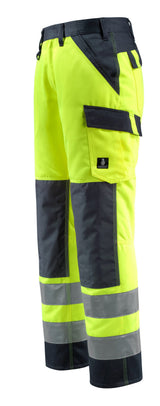 Mascot Maitland Safe Light Warnschutz Hose – gelb/schwarzblau