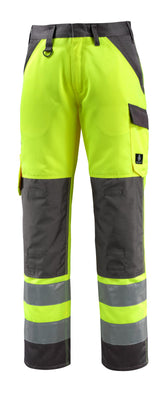 Mascot Maitland Safe Light Warnschutz Hose – gelb/dunkelanthrazit
