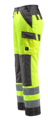 Mascot Maitland Safe Light Warnschutz Hose – gelb/dunkelanthrazit