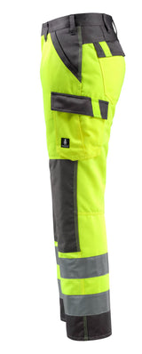 Mascot Maitland Safe Light Warnschutz Hose – gelb/dunkelanthrazit