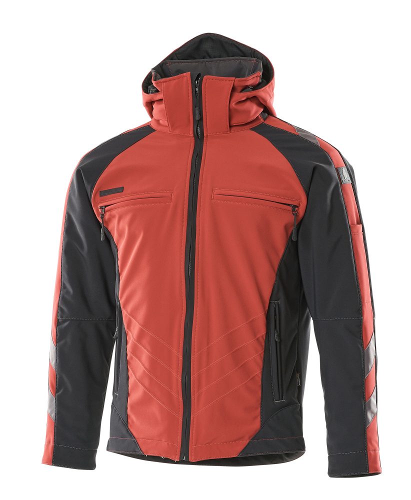 Mascot Darmstadt Unique Softshelljacke – rot/schwarz