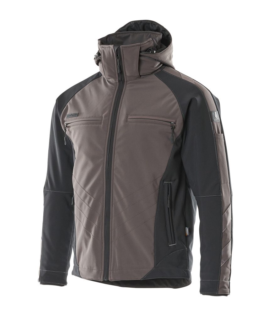 Mascot Darmstadt Unique Softshelljacke – dunkelanthrazit/schwarz