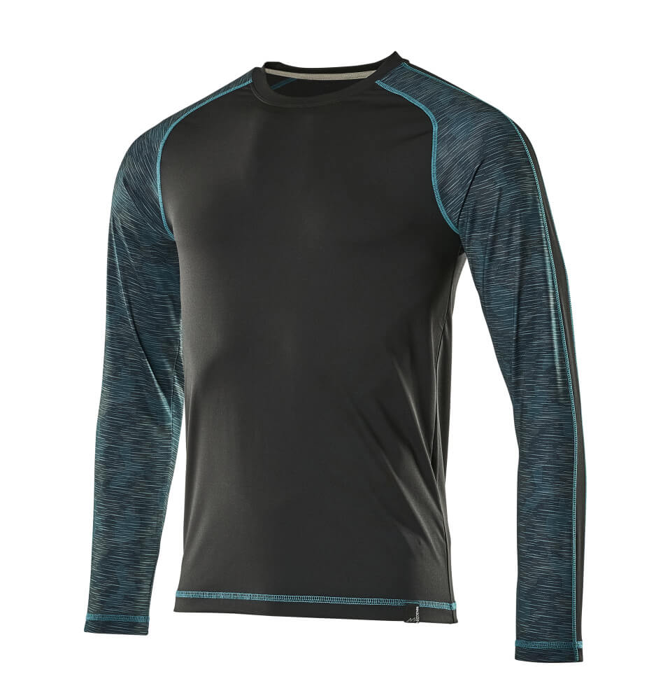 Mascot Advanced Funktions-Langarmshirt – schwarz